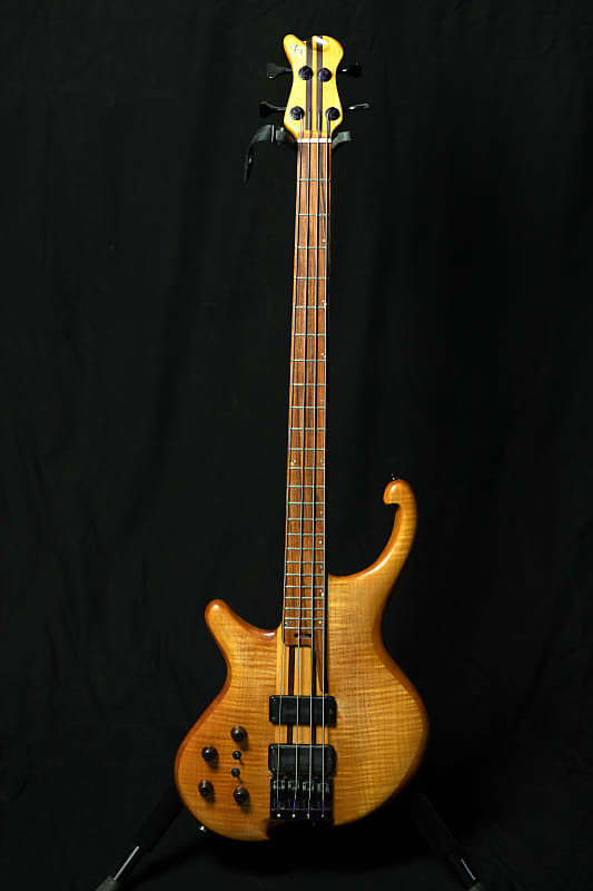 Bebensee Custom 4 string lefty left handed bass with Barts image 1
