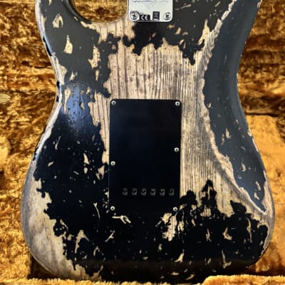 Fender Custom Shop Limited Edition Poblano Stratocaster Super Heavy Relic- Aged Black image 4