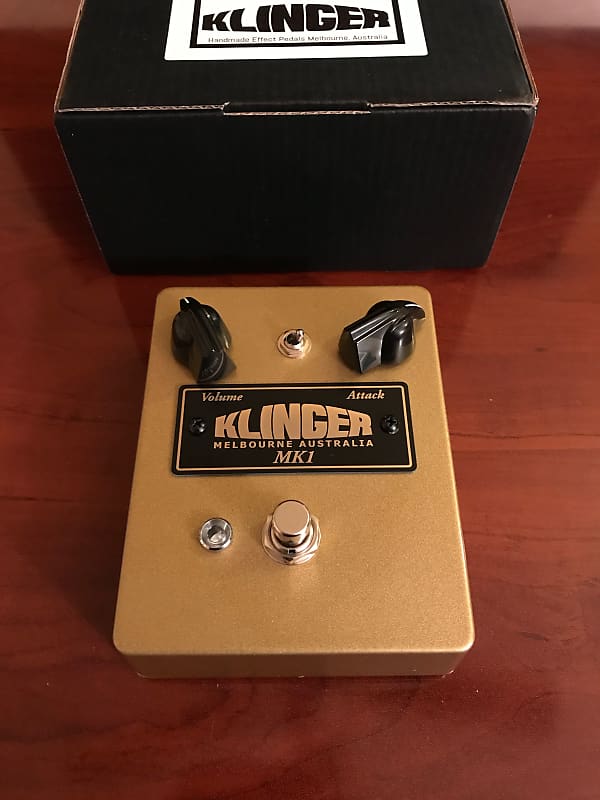 Klinger Custom Pedals MK1 Tone Bender 2019 Gold