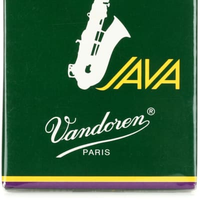 Vandoren SR262 - JAVA Green Alto Saxophone Reeds - 2.0 (10-pack) image 1