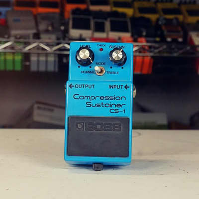 ギター BOSS Compression Sustainer CS-1 Vintage 1980 Boss CS-1 Compression Sustainer Guitar Effects