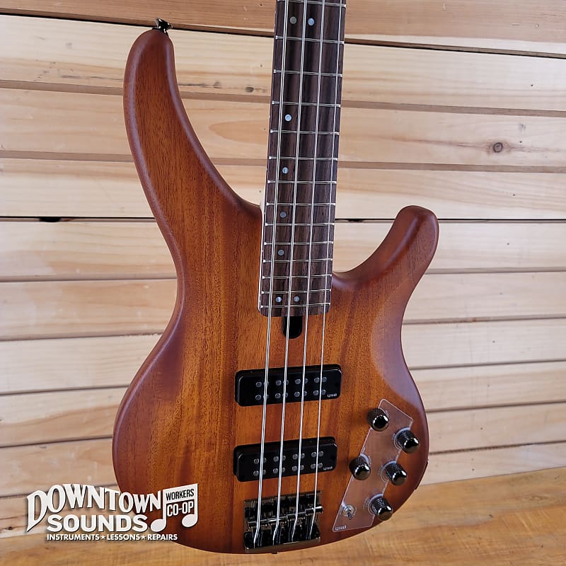 Yamaha TRBX504 4-String Electric Bass - Brick Burst | Reverb