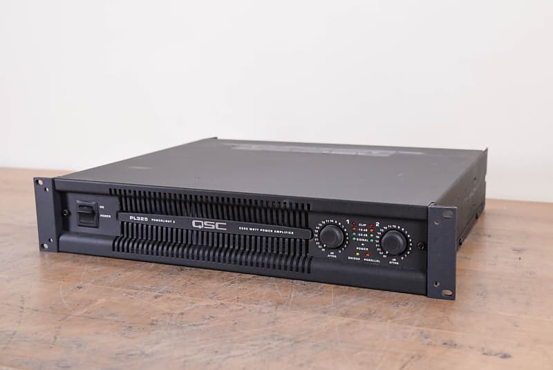 QSC PL325 Powerlight 3 Series Two-Channel Power Amplifier | Reverb