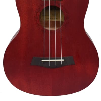 ALOHA SK502 TENOR OPEN PORE UKULELE - RED - PRE OWNED for sale