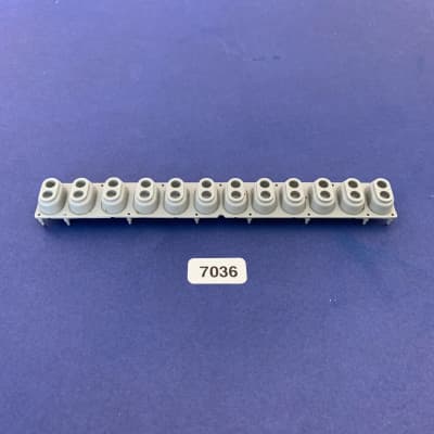 CASIO WK-110 WK-200 WK-220 WK-6500 12-Note Key Rubber Conductive Pad Contact Strip