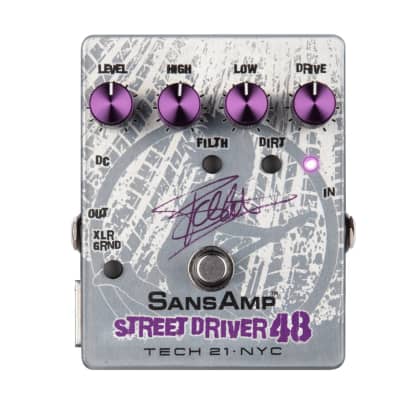 Tech 21 Frank Bello Signature SansAmp Street Driver 48 Bass DI Preamp pedal 2023 - New! image 1
