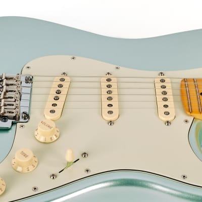 Fender American Professional II Stratocaster Maple - Mystic Surf Green image 7