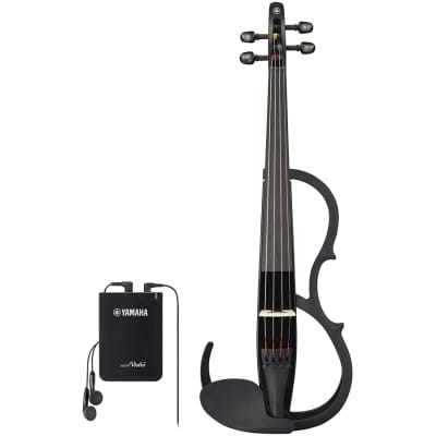 Yamaha Silent Series YSV104 Electric Violin - Black image 3