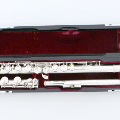 YAMAHA Flute YFL-614 Silver plated finish, all tampos replaced [SN 005848] (03/28) image 1