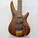 Ibanez SR5005OL 5-String SR Prestige Electric Bass Guitar 2017 Natural Oil w/Case