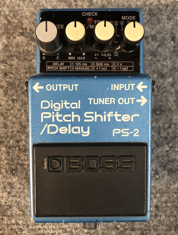Boss PS-2 Pitch Shifter/Delay | Reverb