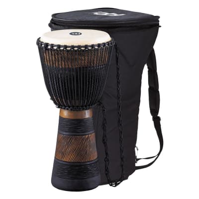 Meinl ADJ3-L+BAG Earth Rhythm Series African-Style Rope-Tuned 12" Djembe with Bag