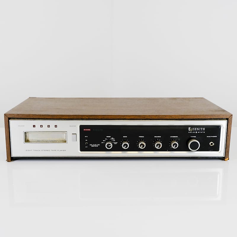 Zenith Solid State Eight Track Player E680 70's image 1