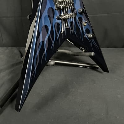 Jackson King V KVX10 Limited Edition 1997 - Blue Ghost