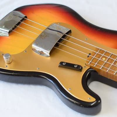 Shabat Panther Bass 3-Tone Sunburst RFM image 10
