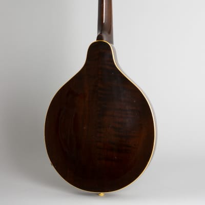 Gibson  EM-150 Hollow Body Electric Mandolin (1939), ser. #EGE-7079, original tweed hard shell case. image 2