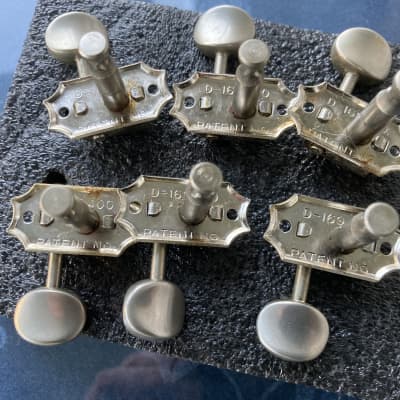 1965 Kluson 3x3 Tuners for Epiphone Casino image 3
