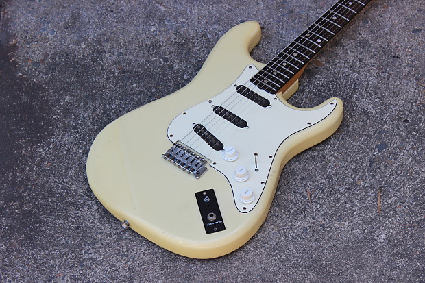 1970's Fresher Straighter Stratocaster MIJ Japan w/Fernandes SB-3000 (Cream)