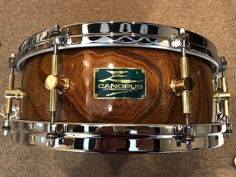 Canopus Zelkova Snare 14x5 2007 | Reverb