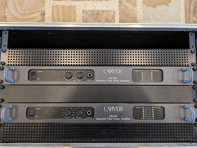Yahoo!オークション - CARVER カーバー PM-300 パワーアンプ 完