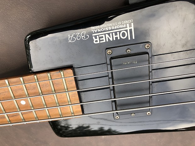 Hohner B2A Headless Bass Guitar Steinberger DB, Active EMGs