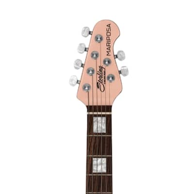 Sterling by Music Man Mariposa Electric Guitar (Pueblo Pink)(New) image 4