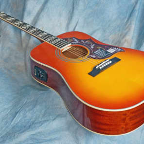 Epiphone hummingbird pro faded cherry sunburst hotsell
