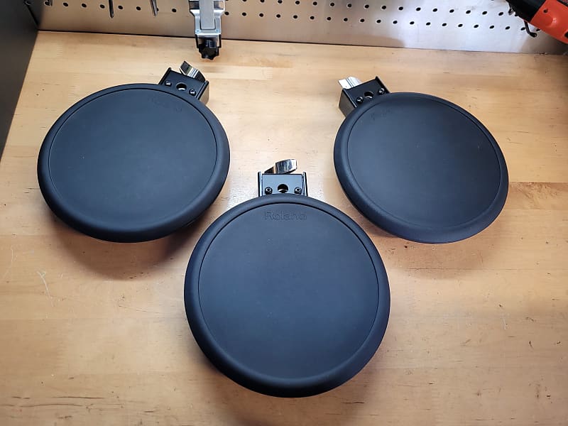 Roland PD-8a Single Trigger V-Drum Pads 3 Pack G8F1202, G8F1206