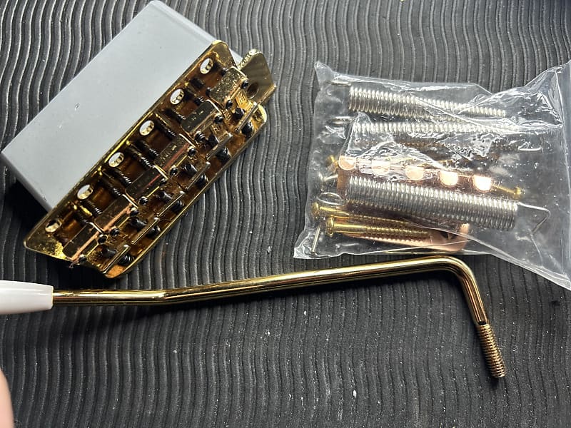 Fender USA Gold NOS Tremolo Assembly image 1