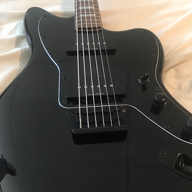 Squier Vintage Modified Baritone Jazzmaster Black Fender