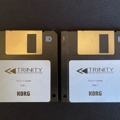 Korg Trinity System ROM Version 2.4.1 Operating System Disk Set (Latest SoloTRI)