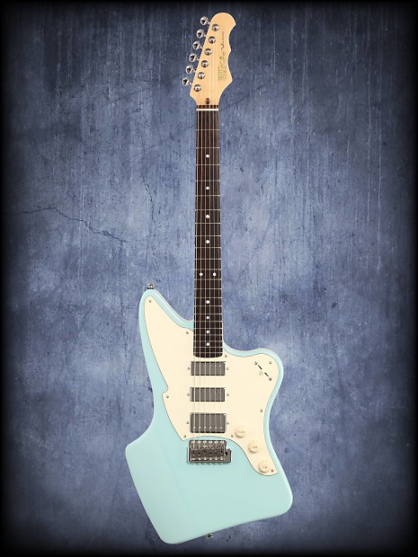 Fret King Fret King Black Label Ventura Electric Guitar with Gig Bag Laguna Blue