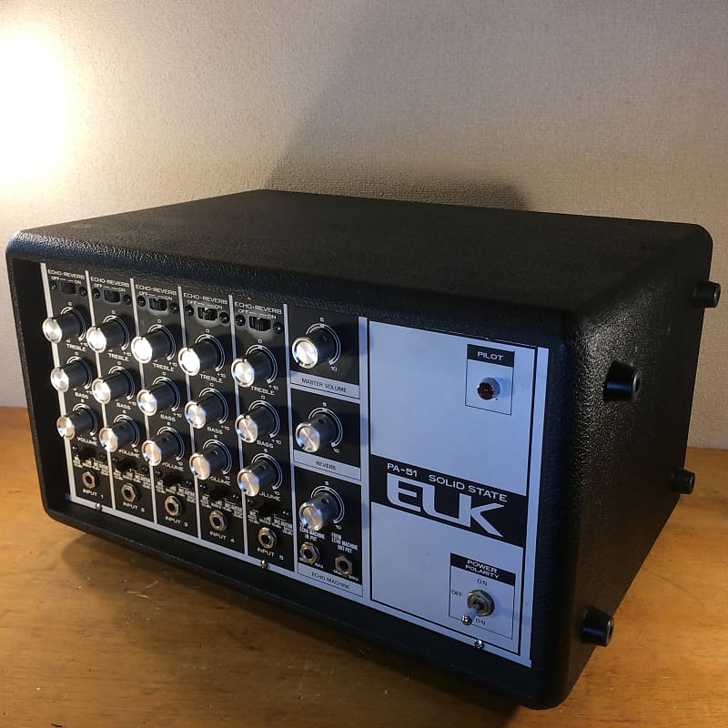 ELK VOCAL AMP PA-201（180W パワードミキサー）エルク ELK VOCAL AMP PA-201（180W パワードミキサー）エルク ボーカル