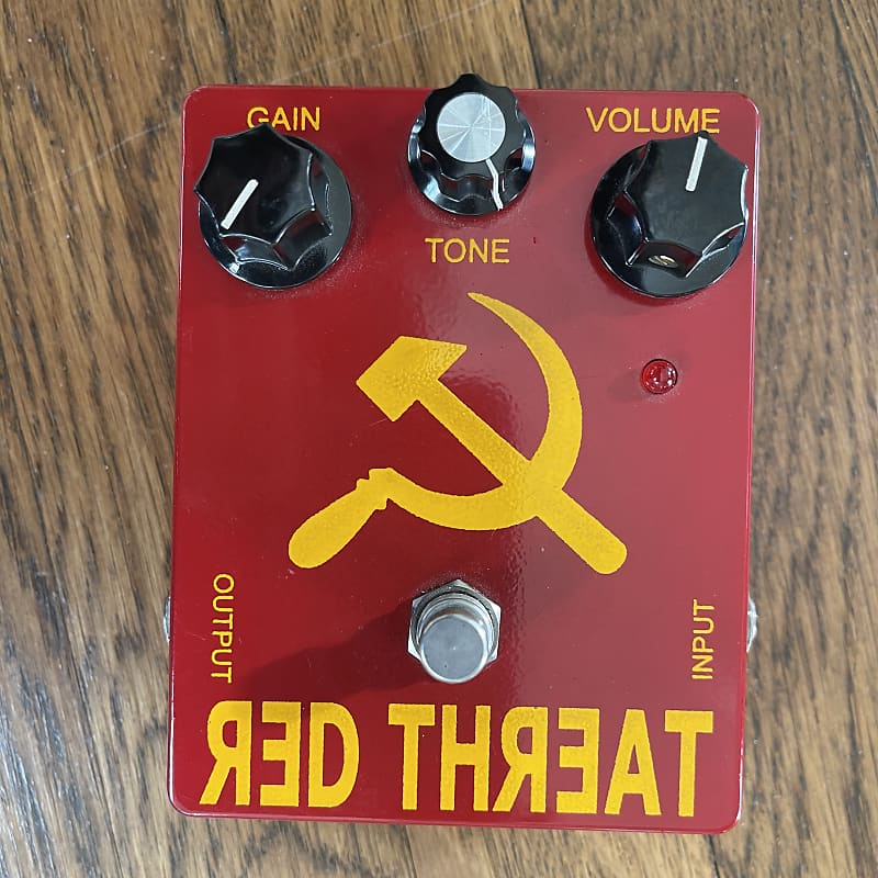 Smart People Factory Red Threat Distortion Pedal | Reverb