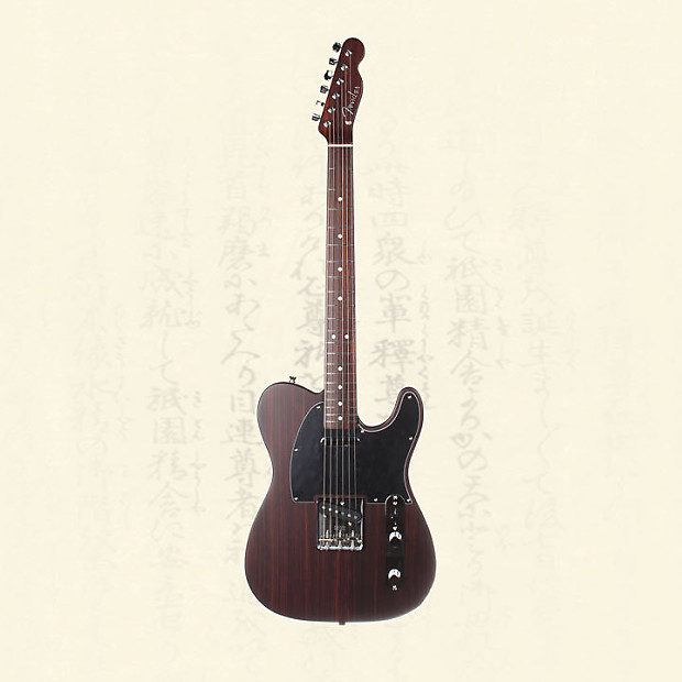Fender Japan Limited Rosewood Telecaster Electric Guitar - Natural Tl-Rose  Nat