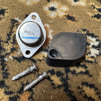 RCA 62792 70's Peavey 400 Series Output Transistor and Cap