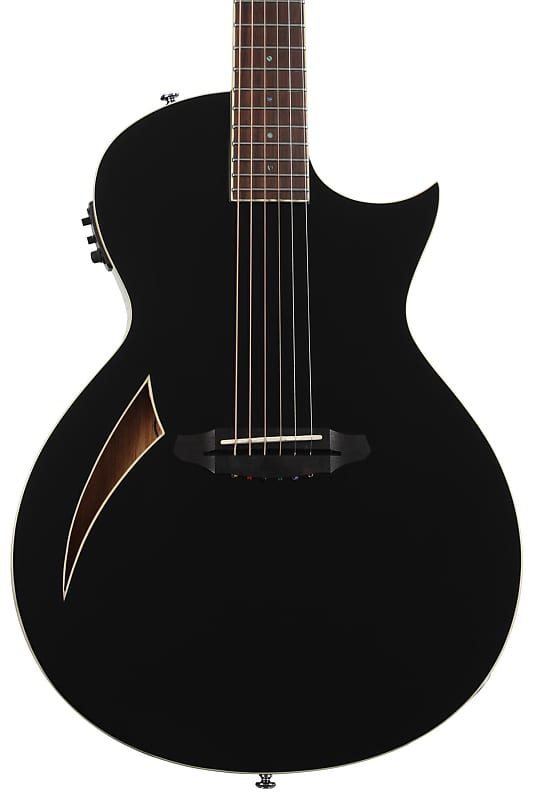 ESP LTD TL-6 Acoustic-electric Guitar - Black (LTL6BLKd2) | Reverb