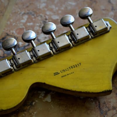 American Fender Stratocaster Custom 2012 Faded Tangerine Sparkle image 9