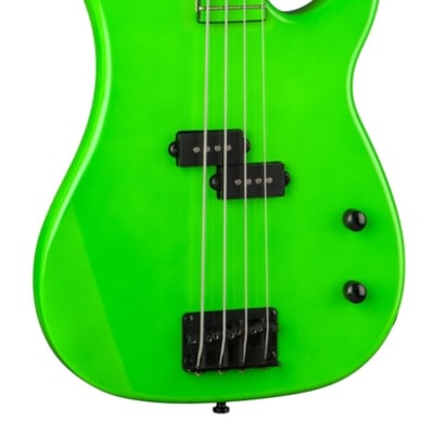 Dean Custom Zone Nuclear Green Bass Guitar - Electric CZONE BASS NG for sale