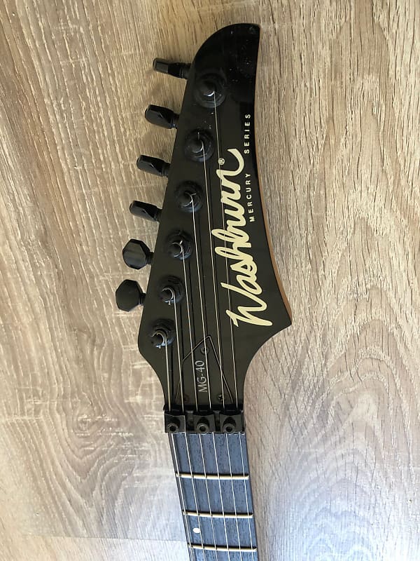 Washburn MG-40 1992 - Black | Reverb