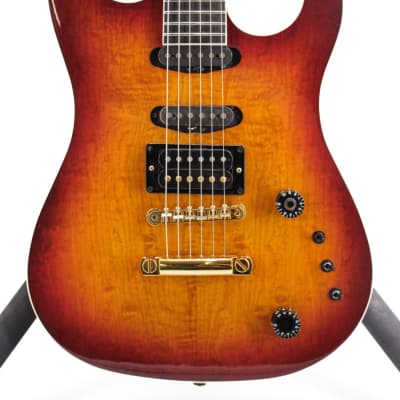 1987 Gibson US-1 Cherry Burst Electric Guitar W/Hard Case image 1