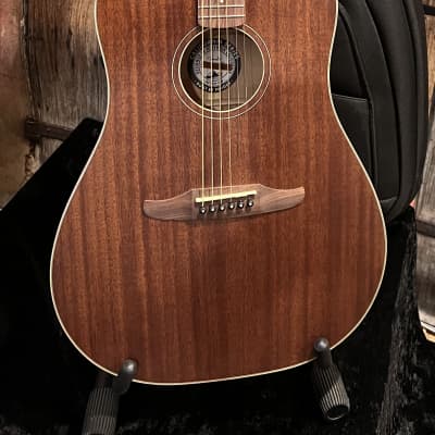 Fender California Traditional Series Redondo Special Natural Mahogany Acoustic Electric Guitar A/E Mint Open Box for sale