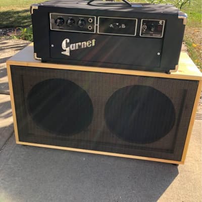 1972 Garnet Rebel II Black Canadian Hand-wired Electric Guitar Amplifier for sale