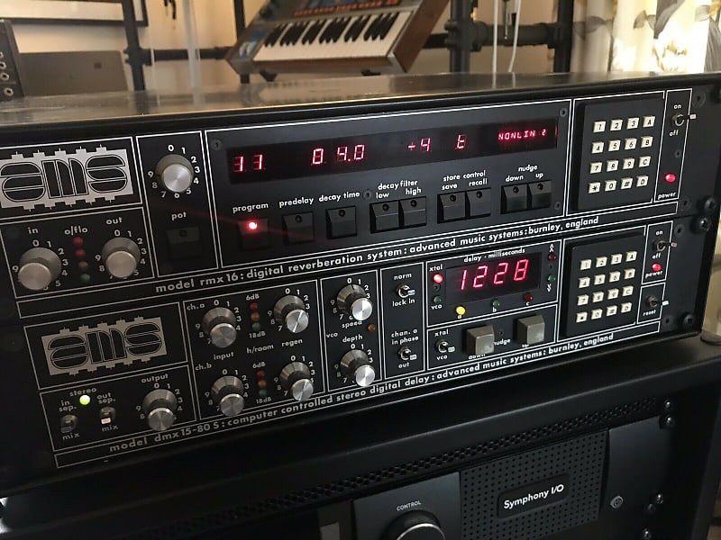 AMS RMX16 & AMS DMX 1580S Digital Effects Processors Reverb