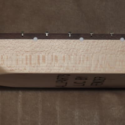 Allparts SRO-C Unfinished Lic. Fender Stratocaster Rosewood Neck C Profile 9.5" Rad 21 Frets #13 image 14