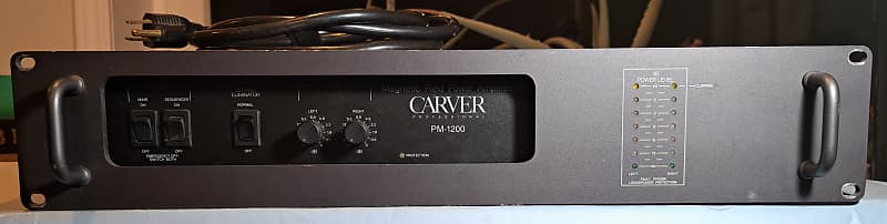 Carver PM-1200 Power Amp | Reverb