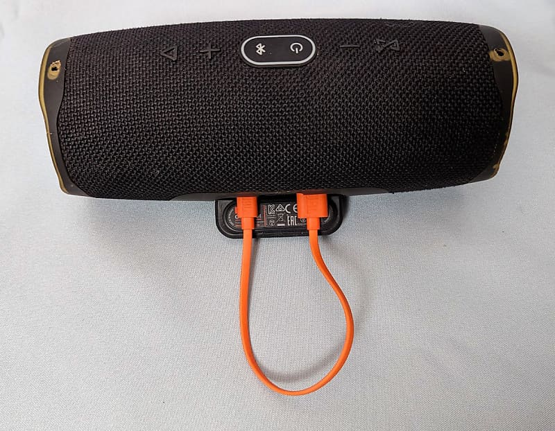 JBL Charge 4 Portable Waterproof Bluetooth Speaker, Gray 
