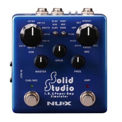 NuX Solid Studio IR and Power Amp Simulator