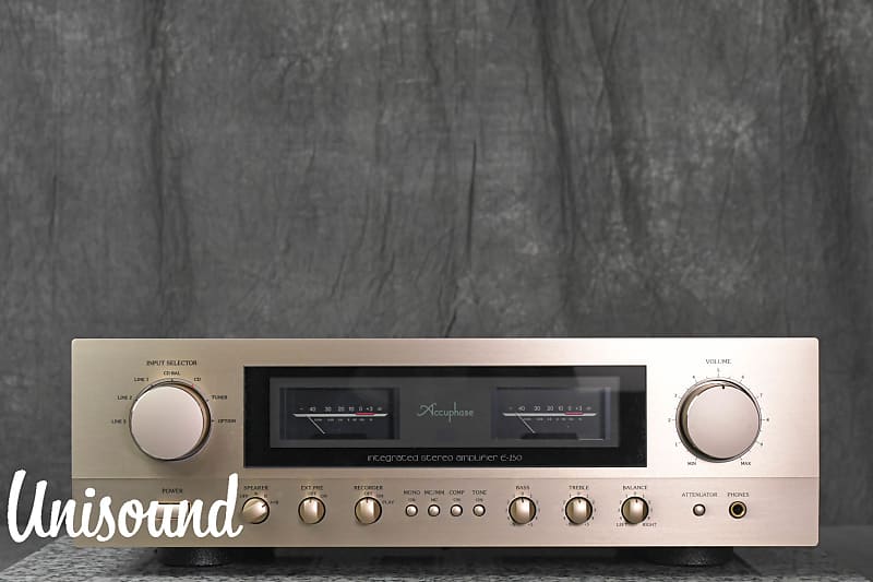 Accuphase E-250 Integrated Stereo Amplifier in Excellent Condition  			