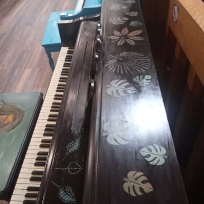 Chickering 40" Art Painted Console Piano c1947 #188130 image 4